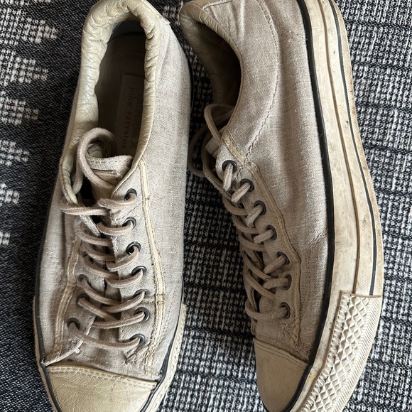 Converse by John Varvatos Distressed Canvas Vintage Slip On Sneaker Toast - Picture 1 of 11